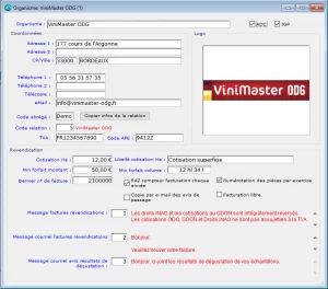 Gestion des organismes
